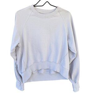Lululemon Sweatshirt It's A Wash Long Sleeve Size 4 ? LIght Grey Cement Pullover